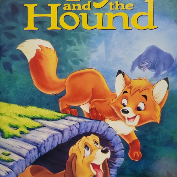 Walt Disney The Fox and the Hound. Black Diamond VHS - Picture 8 of 8